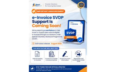 Coming Soon: e-Invoice (SVDP)